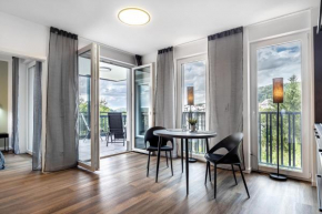 Egge Resort 7d Viaduktblick, Balkon
